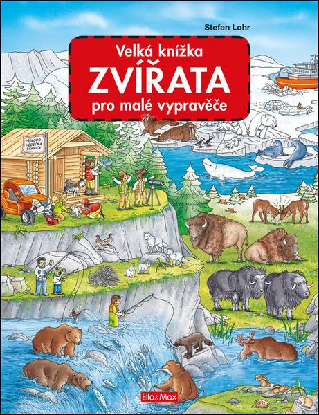 Velká knížka Zvířata pro malé vypravěče - 978-80-88276-47-0