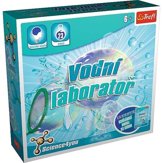 Trefl Vodní laboratoř vědecká hra 23 pokusů Science 4 you - 60546