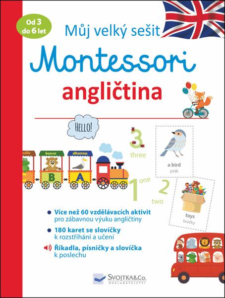 Levně Můj velký sešit Montessori angličtina