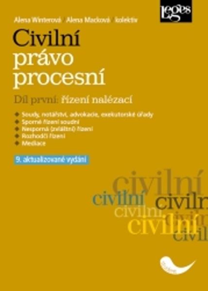 Civilní právo procesní část první Řízení nalézací - 978-80-7502-298-1