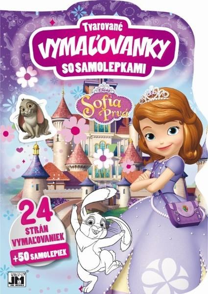 Tvarované vymaľovanky so samolepkami