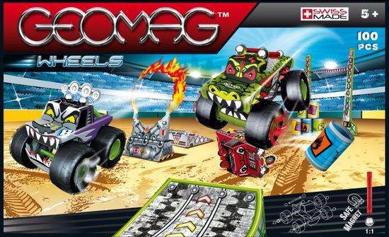 Magnetická stavebnice GEOMAG - Wheels 707 - Čtyřkolky - 707
