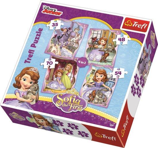 Trefl 4v1 Princezna Sofie První 35 70 dílků - 34247