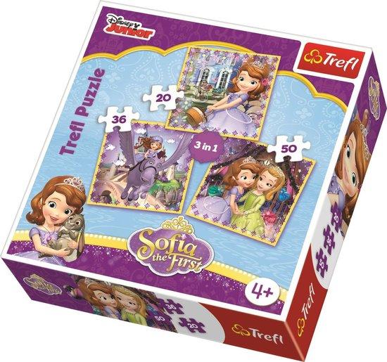 Trefl 34814 Sofie první 3v1 20 36 50 dílků - 34814