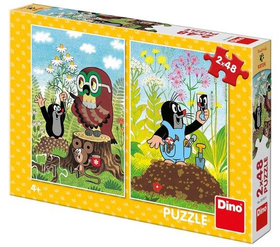 Krtek na mýtině 2X48 Puzzle - 381605