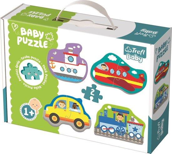 TREFL Baby puzzle Doprava 4x2 dílky - 36075