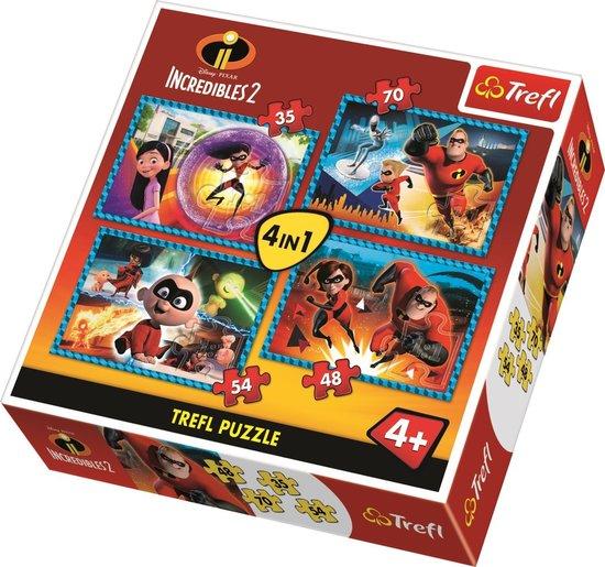 Trefl 34306 Úžasňákovi 4v1 35,48,54,70 dílků - 34306