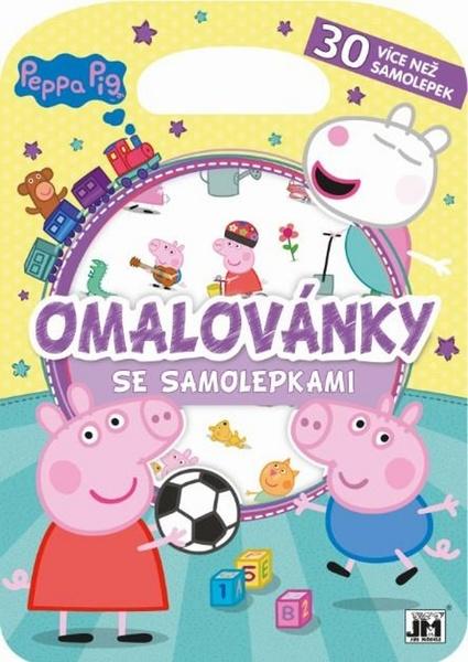 Models Omalovánky A4 Prasátko Pepina + samolepky 72385