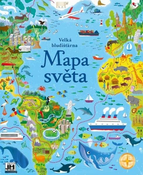 JIRI MODELS Velká bludišťárna Mapa světa - 1784-2