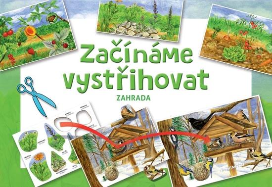 Levně Začínáme vystřihovat Zahrada