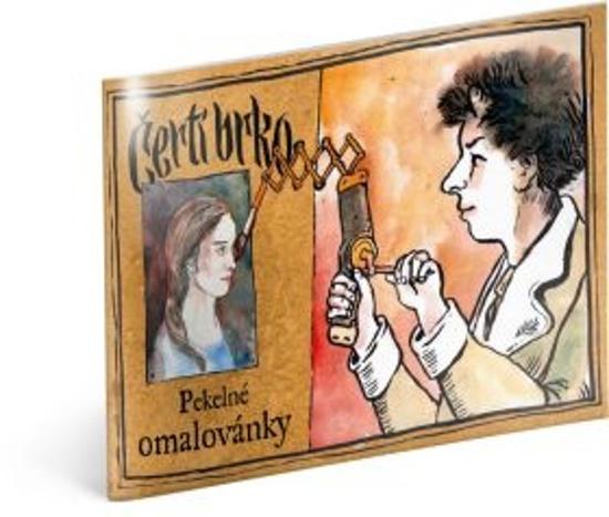 Čertí brko Pekelné omalovánky - 978-80-88276-41-8