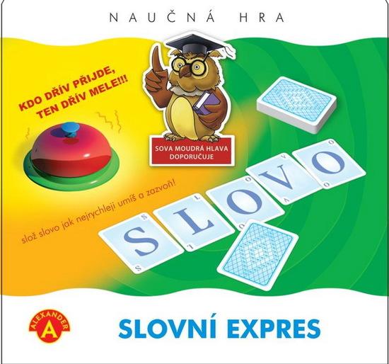 Slovní expres společenská hra v krabici