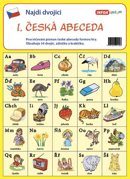 Najdi dvojici 1 Česká abeceda
