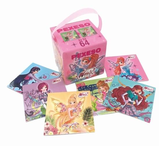 Levně Pexeso v krabičce Winx Club