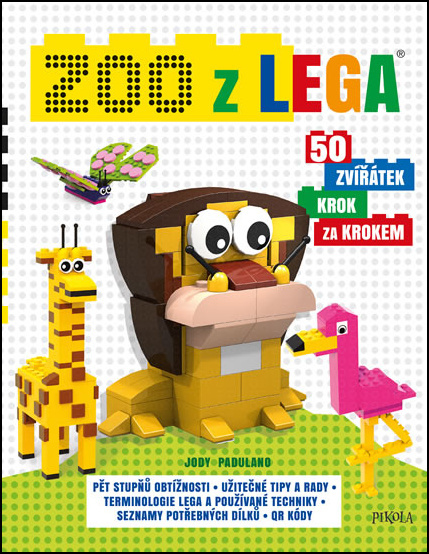 Zoo z lega 50 zvířátek krok za krokem - 978-80-7617-091-9