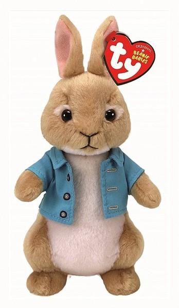 Králíček Cotton-tail, plyšová figurka z kolekce Ty Beanies Babies na motivy animovaného filmu Peter Rabbit/Králíček Petr, 15 cm, pro děti od 3 let. Figurka