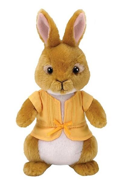 Králíček Mopsy, plyšová figurka z kolekce Ty Beanies Babies na motivy animovaného filmu Králíček Petr, 15 cm, pro děti od 3 let. Figurka