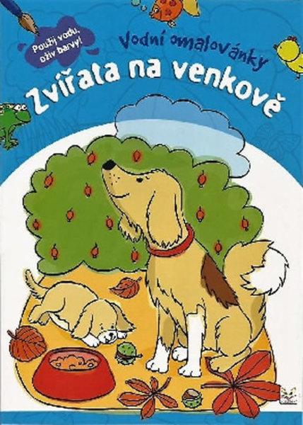 Zvířata na venkově Vodní omalovánky - 978-80-87641-10-1