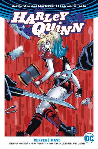 Harley Quinn Červené maso - 978-80-7595-078-9