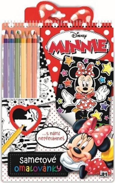 Sametové omalovánky Minnie
