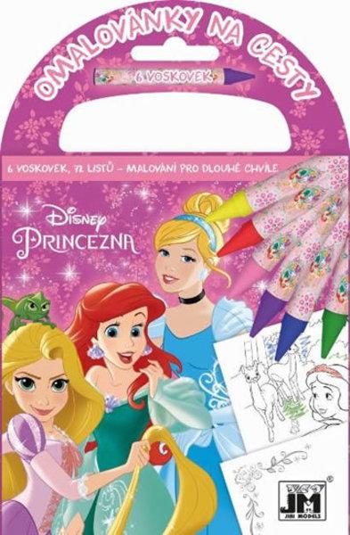 Omalovánky na cesty Disney Princezna