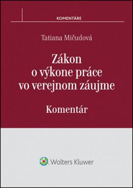 Zákon o výkone práce vo verejnom záujme - 978-80-8168-048-9