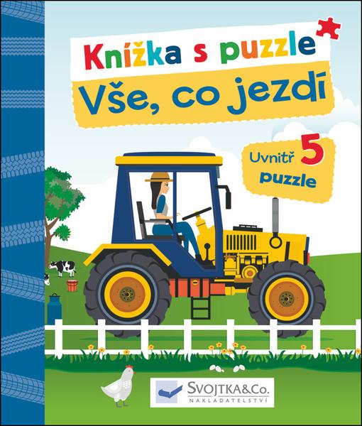 Svojtka & Co. Knížka s puzzle: Vše, co jezdí - 4592