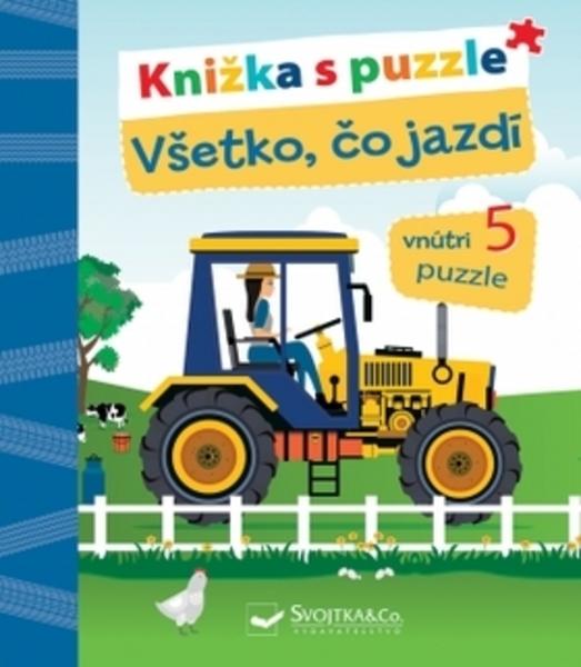 Knižka s puzzle Všetko, čo jazdí - 978-80-567-0357-1