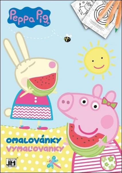 Omalovánky A4 Prasátko Peppa