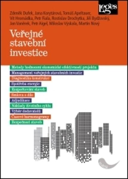 Veřejné stavební investice - 978-80-7502-322-3