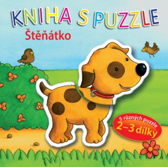 Kniha s puzzle Štěňátko - 978-80-256-2476-0