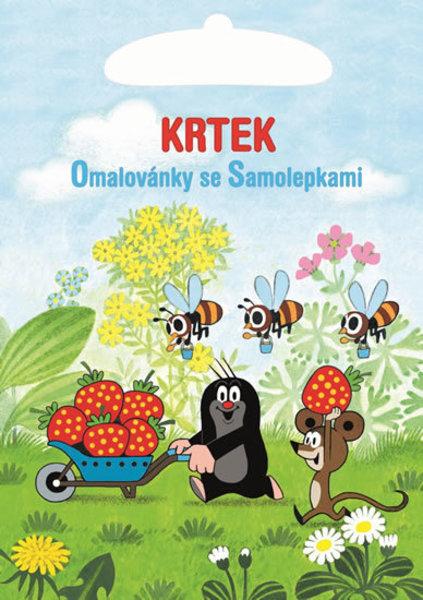 Omalovánky se samolepkami Krtek