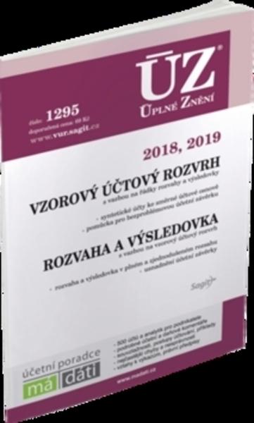ÚZ 1295 Vzorový účtový rozvrh 2018, 2019, Rozvaha a výsledovka 2018, 2019 - 978-80-7488-328-6