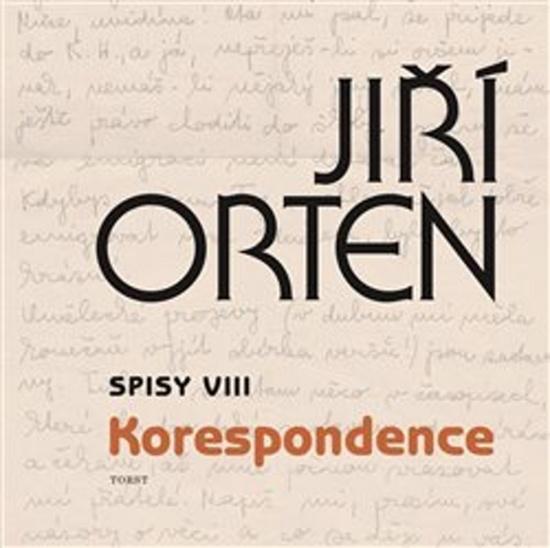 Spisy VIII Korespondence - 978-80-7215-575-0