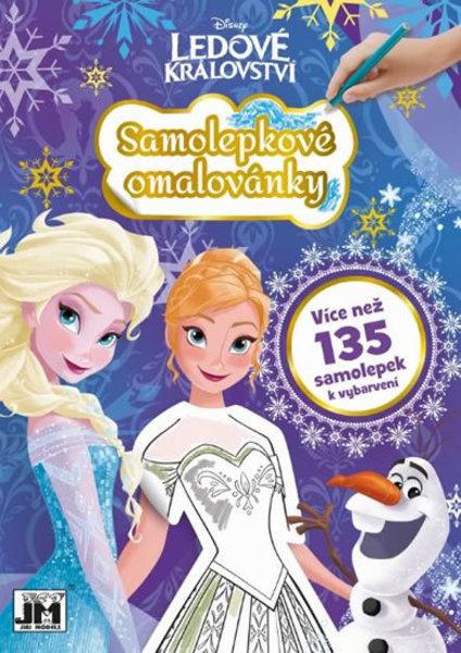 Samolepkové omalovánky Ledové království