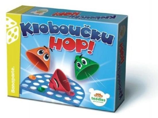 Společenská hra Kloboučku, hop!
