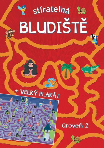 Stíratelná bludiště úroveň 2 - 978-80-7547-289-2
