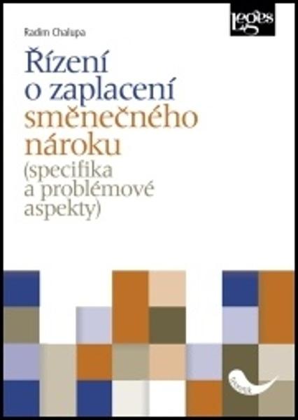 Řízení o zaplacení směnečného nároku - 978-80-7502-331-5