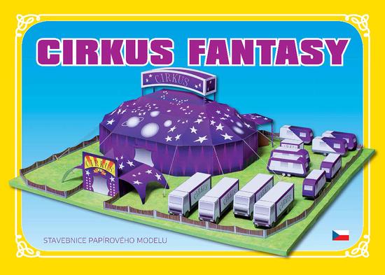 Levně Cirkus Fantasy stavebnice papírového modelu