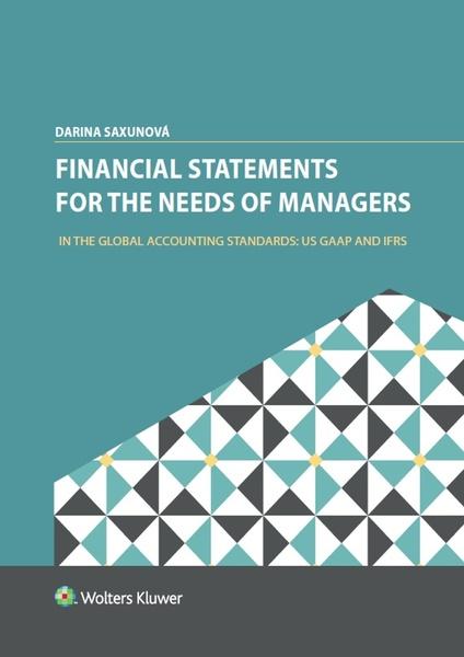 Financial Statements for the Needs Of Managers - 978-80-7598-342-8