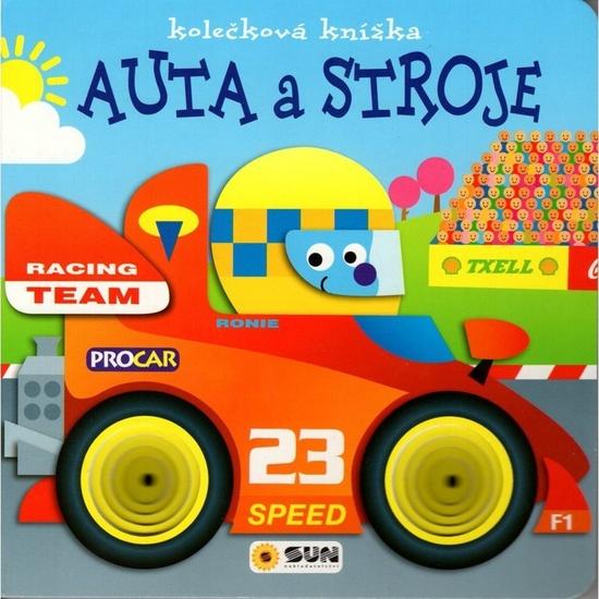 Levně Auta a stroje Kolečková knížka