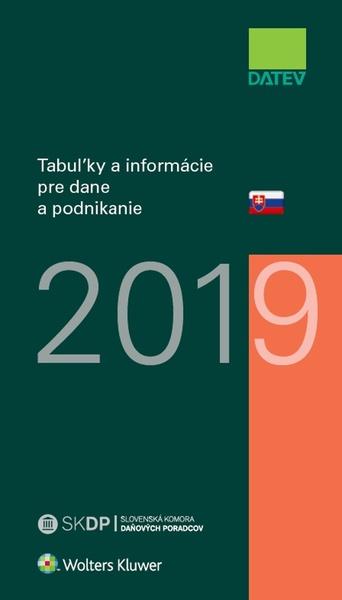 Levně Tabuľky a informácie pre dane a podnikanie 2019