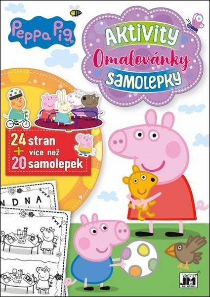 Aktivity omalovánky Prasátko Peppa