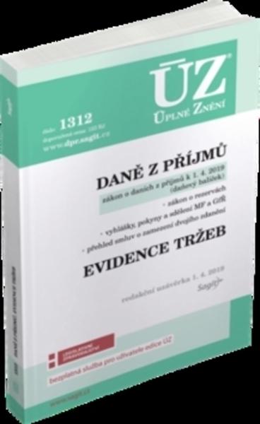 ÚZ 1312 Daně z příjmů, evidence tržeb - duben 2019 - 978-80-7488-346-0