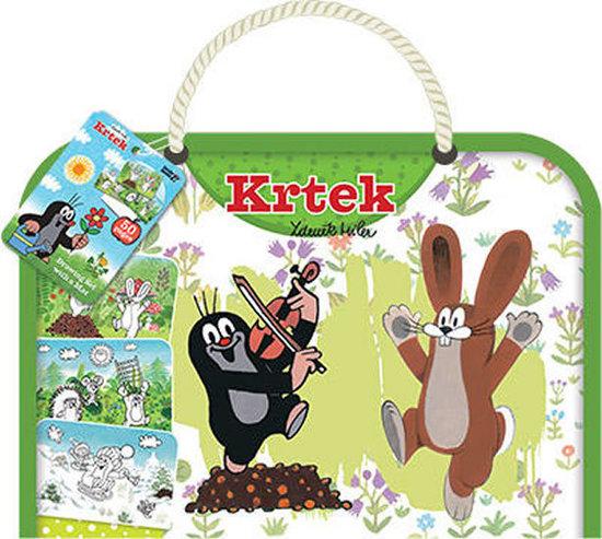 Jiri Models Omalovánky set s barvami A3 Krtek Krteček