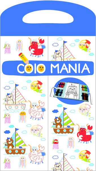 Levně Omalovánka Colomania modrá