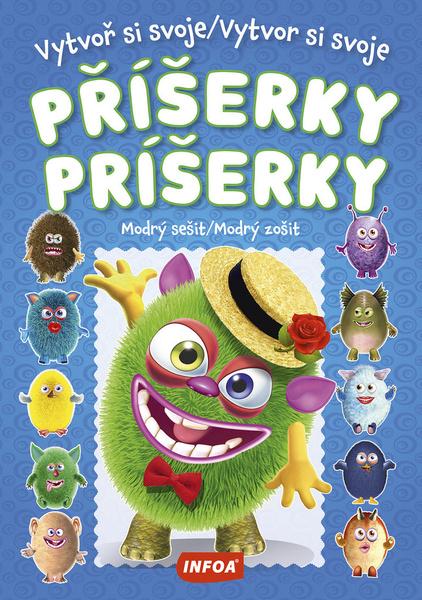 Levně Vytvoř si svoje příšerky/Vytvor si svoje príšerky Modrý sešit/Modrý zošit