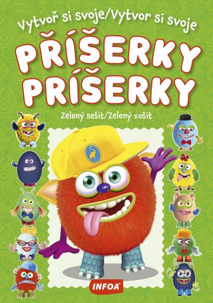 Vytvoř si svoje příšerky - Zelený sešit / Vytvor si svoje príšerky - Zelený zoši - Zverkova Yulia, Brožovaná