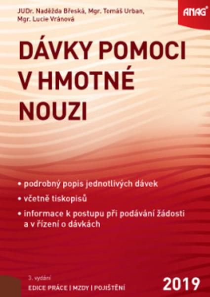 Dávky pomoci v hmotné nouzi 2019 - 978-80-7554-213-7