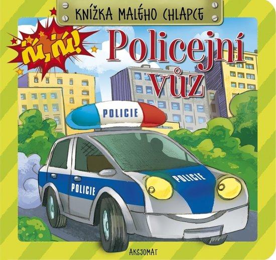 AKSJOMAT Knížka malého chlapce Policejní vůz - 978-80-87845-06-6